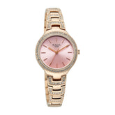 Titan Raga Women's Quartz Analog Watch, Pink Dial, Rose Gold11 Metal Strap, TI-95428WM01