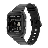 Casio Men's Digital Black Dial Watch With Black Resin Band, W-221H-1BVDF