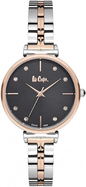 Lee Cooper LE-LC06754.560 black dial women watch
