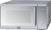 Black+Decker 31L Microwave Oven with Grill - Mirror Finish, 1000W, MZ3100PG