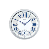 Casio, Wall Clock, Analog Silver Dial, IQ-70-8DF