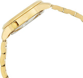 Seiko Men's Mechanical Watch Analog, Gold Dial Gold Stainless Band, SNKE56J