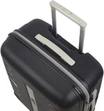 Carlton 55cm, 4 Wheel Hard Trolley Voyager, Black, VOYAGER55B