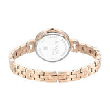 Titan Raga Women's Watch Analog White Dial with Rose Gold Stainless Steel Band, 95278WM01