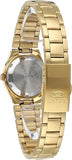 Seiko 5 Women's Automatic Watch Analog Gold Dial with Gold Stainless Steel Band, SYMC18K