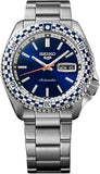 SEIKO Automatic Men's Watch with Day and Date and Blue dial with Silver Stainless Stap,SRPK65K