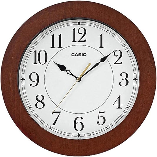 Casio Clock CS-IQ-133-5DF white dial clock