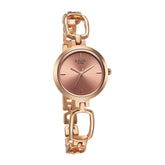 Titan Raga Collection Rose Gold Dial Rose Gold Stainless Steel Strap Watch for Women, 2725WM01