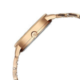 Titan Women's Watch Analog Green Dial with Rose Gold Stainless Steel Band, 2648WM09