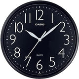 Casio, Wall Clock, Analog Black, IQ-05-1DF