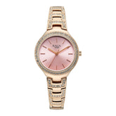 Titan Raga Women's Quartz Analog Watch, Pink Dial, Rose Gold11 Metal Strap, TI-95428WM01
