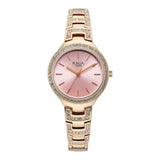 Titan Raga Women's Quartz Analog Watch, Pink Dial, Rose Gold11 Metal Strap, TI-95428WM01