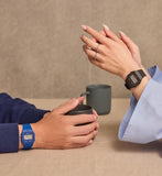 Casio Unisex Watch Digital Dial with Black Resin Band, F-91WB-8ADF