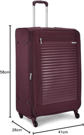 Carlton, Wexford 4 Wheel Exp Strolley 57cm Purple Potion,WEXFORD57P