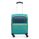 VIP Evolve Plus 55cm 4 Wheel Soft Trolley Teal Blue, EVOLVEPLUS55BLU VIP Cabin size travel luggage