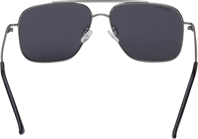Fastrack Unisex Aviator Sunglasses, Grey Lens, Polarised and UV protected, M253GY10P - image 4
