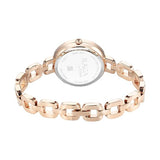 Titan Raga Showstopper Women's Watch Analog Mother of Pearl Dial with Rose Gold Stainless Steel Band, 95272WM01