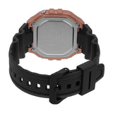 Casio Men's Watch Digital Dial Rose Gold Case with Black Resin Strap, W-218HM-5BVDF