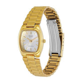 Casio Women's Watch Analog, Silver Dial Gold Stainless Steel Strap, LTP-1169N-7ARDF