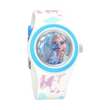 Zoop By Titan Kid's Disney Princess Watch Analog Multicolor Dial With White PU Strap, C4048PP43
