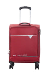 VIP Experia 55cm Soft Trolley Maroon, EXPERIA55MRN VIP Cabin size travel luggage