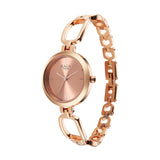 Titan Raga Collection Rose Gold Dial Rose Gold Stainless Steel Strap Watch for Women, 2725WM01
