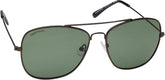 Fastrack Men's Aviator Sunglasses, Green Lens, Polarised and UV protected, M206GR2PV - image 2