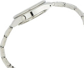 Seiko 21 Jewels Men's Automatic Watch Analog Black Dial with Silver Stainless Steel Band, SNK623K