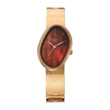 Titan Raga Women's Quartz Analog Watch, Brown Dial, Rose Gold11 Metal Strap, TI-95390WM01
