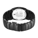 Titan Mens Edge Analog Watch Black Dial with Black Ceramic Band ,10055NC01