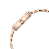 Titan Raga Showstopper Women's Watch Analog Mother of Pearl Dial with Rose Gold Stainless Steel Band, 95272WM01