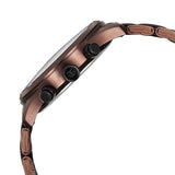 Titan Neo Splash Men's Multifunction Watch Analog Black Dial With Brown Stainless Steel Band, 1805KM08