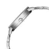 Titan Women's Watch Analog Pink Dial with Silver Stainless Steel Band, 2648SM13