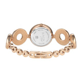 Titan Raga Afterglow Women's Quartz Analog Watch, Purple Dial, Gold Stainless Steel Strap, TI-2745WM01