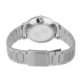 Casio Men's Watch Analog Black Dial with Silver Stainless Steel Band, MTP-VT01DM-1AUDF