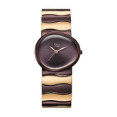 Titan Raga Women's Quartz Analog Watch, Purple Dial, Purple Metal Strap, TI-95389KM01