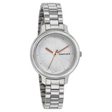 Fastrack, Women's Watch Analog, White Dial Stainless Steel Strap, 6202SM02