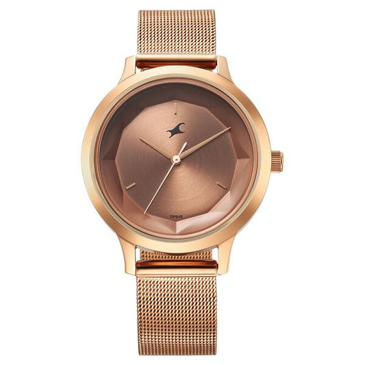 Fastrack, Men's, Analog Watch, Gold Dial, FA-6210WM04