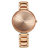 Fastrack, Women's Watch Analog, Champagne Dial Champagne Stainless Steel Band, 6216WM02