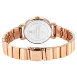 Fastrack Pulse Women's Watch Analog White Dial with Rose Gold Stainless Steel Band, 6221WM02