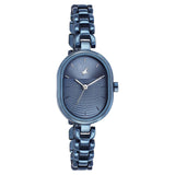 Fastrack, Women's Watch Analog, Blue Dial Blue Stainless Steel Band, 6258QM01