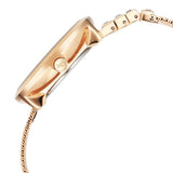 Fastrack Fleek Women's Watch Analog Rose Gold Dial with Rose Gold Stainless Steel Band, 6300WM01