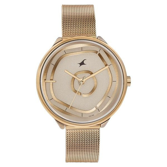 Fastrack, Men's, Analog Watch, Gold Dial, FA-6303WM01