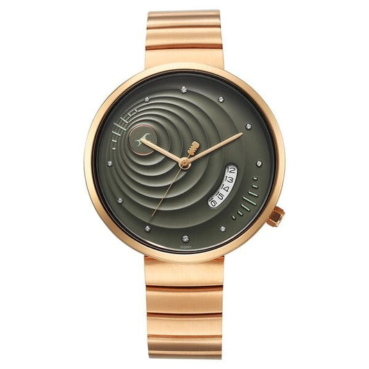 Fastrack, Men's, Analog Watch, Green Dial, with Stainless Steel Band, FA-6314WM01