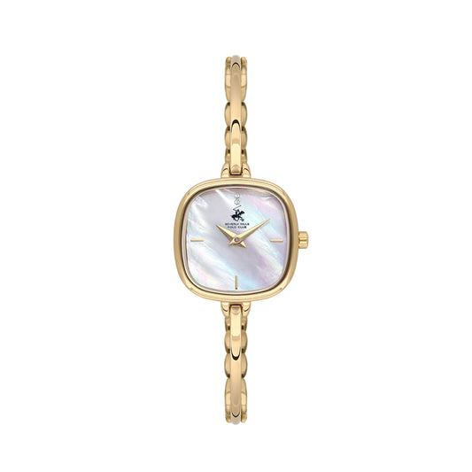 Beverly Hills Polo Club, Men's, Analog Watch, Gold Dial, with Stainless Steel Band, BH-BP3748X.120