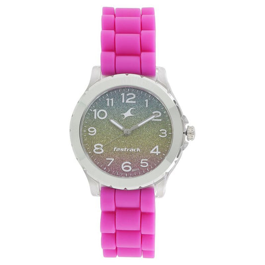 Fastrack, Men's, Analog Watch, with Silicone Band, FA-68009PP03