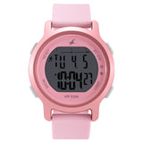 Fastrack, Women's Watch Analog, Pink Dial Pink Silicone Strap , 68027PP02