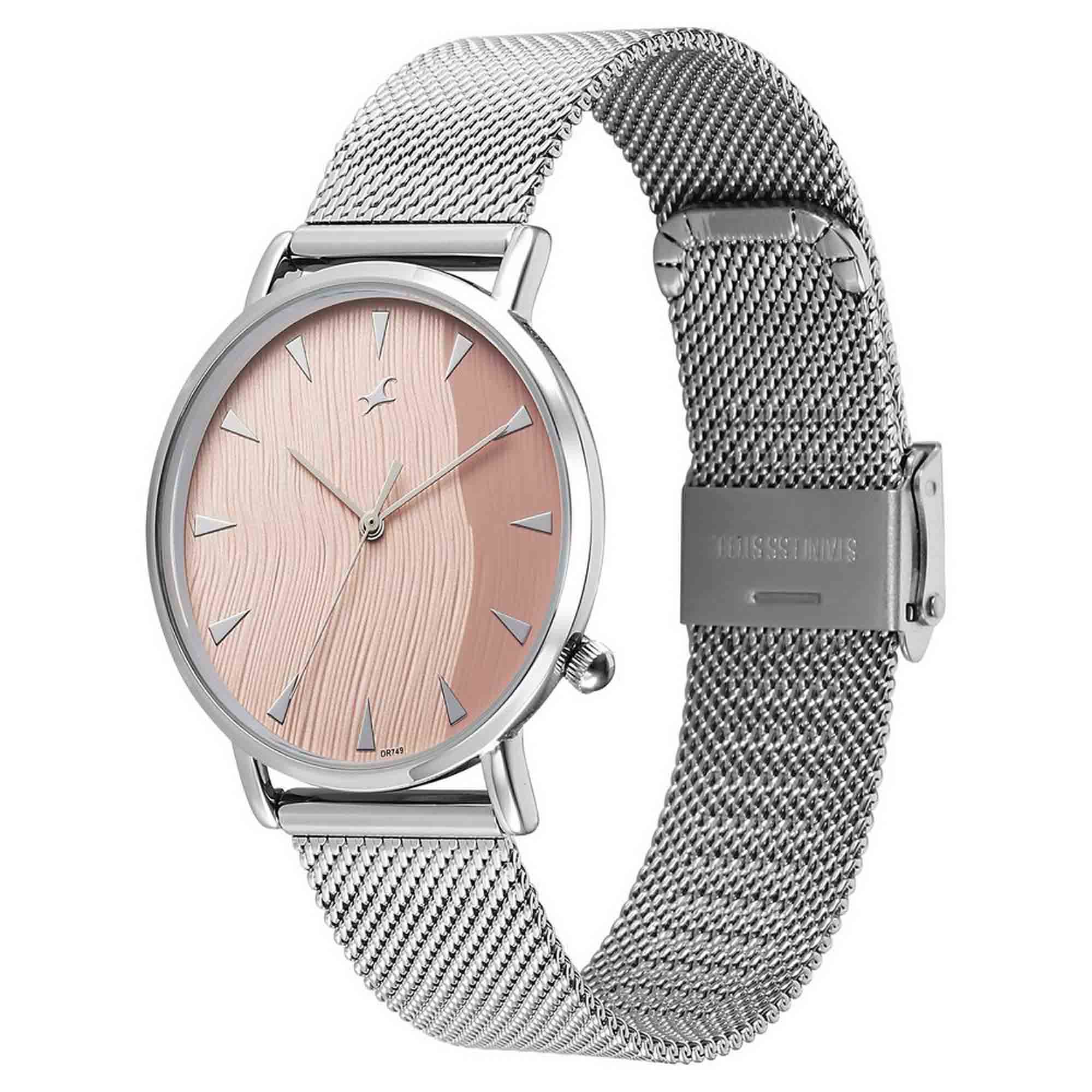 Fastrack, Men's, Analog Watch, Silver Dial, FA-68044SM02