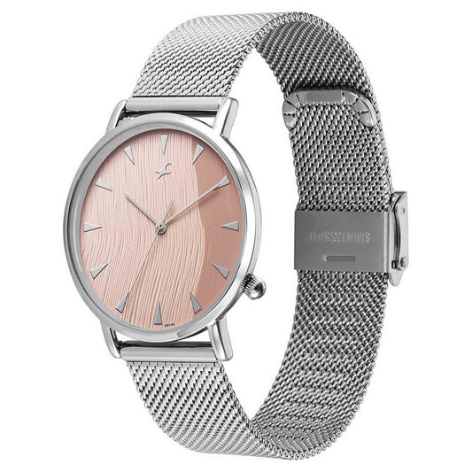 Fastrack, Men's, Analog Watch, Silver Dial, FA-68044SM02