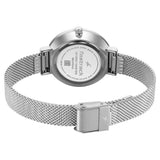 Fastrack Women's Watch Silver Dial with Silver Mesh Band, 68045SM01